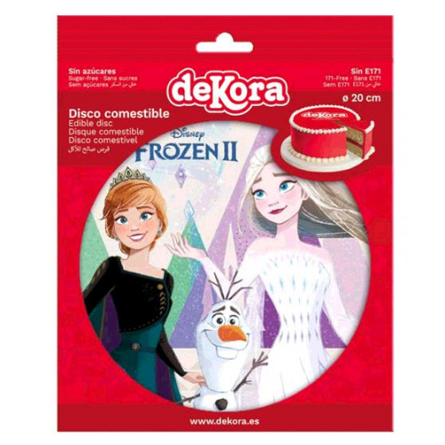 DISQUE COMESTIBLE FROZEN 20CM