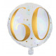 BALLON ALU 60 ANS OR