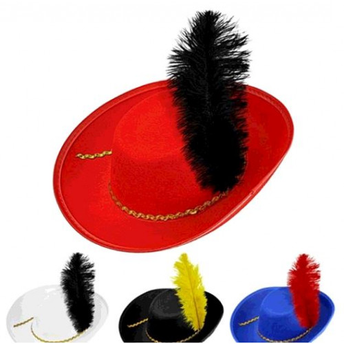 CHAPEAU MOUSQUETAIRE ENFANT