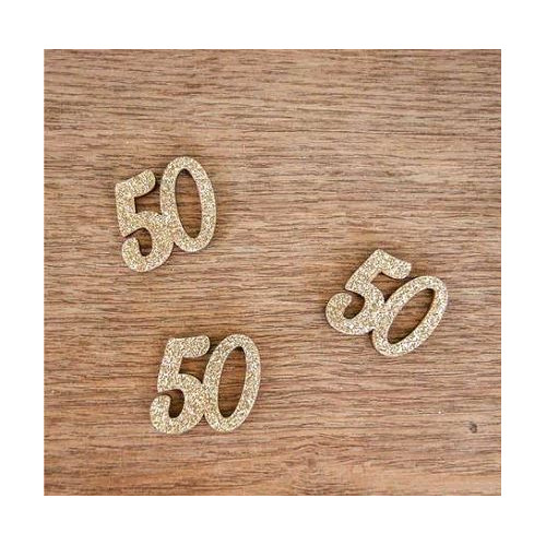 24 DECO EN BOIS 50 PAILLETTES