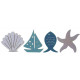 ASSORTIMENT DECO BORD DE MER X16