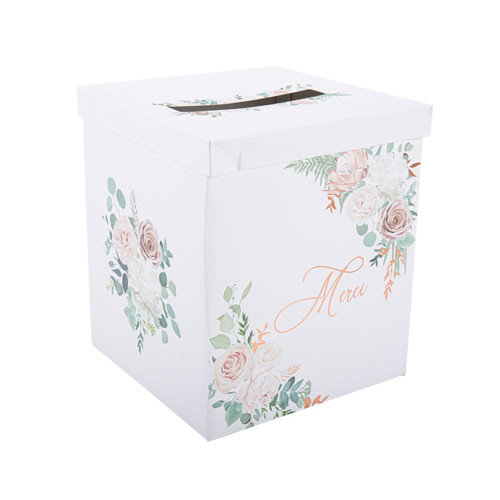 URNE MERCI PEONY ROSE GOLD