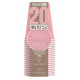 20 GOBELETS CARTON ROSES PASTELS 53CL