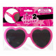 LUNETTES COEUR ROSE EVJF