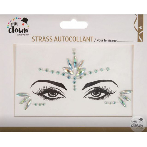 STRASS AUTOCOLLANT VISAGE