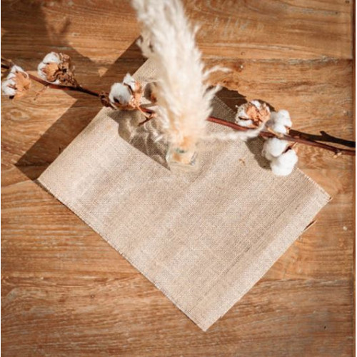 CHEMIN DE TABLE TOILE JUTE