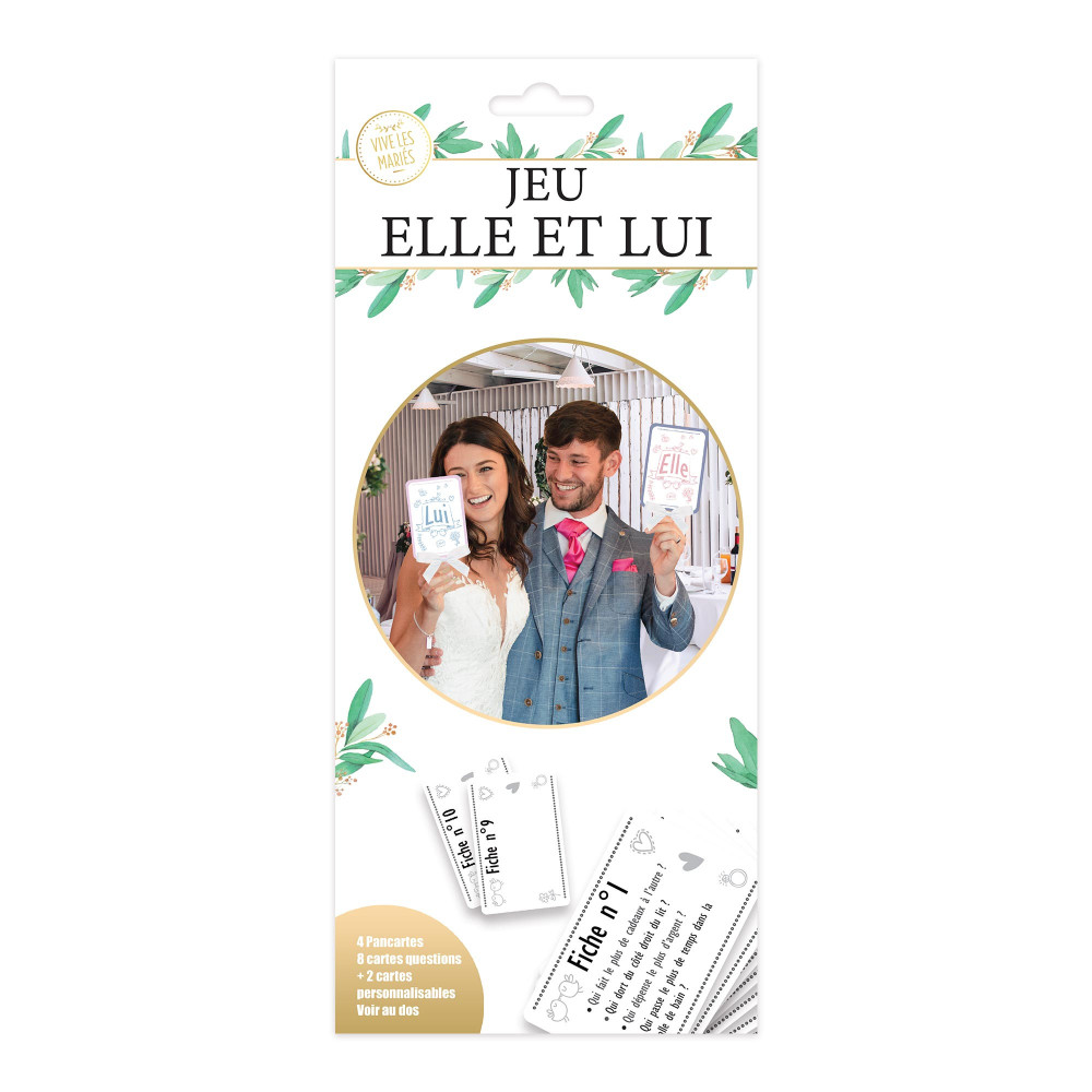 JEU ELLE ET LUI MARIAGE - Ouest Fetes