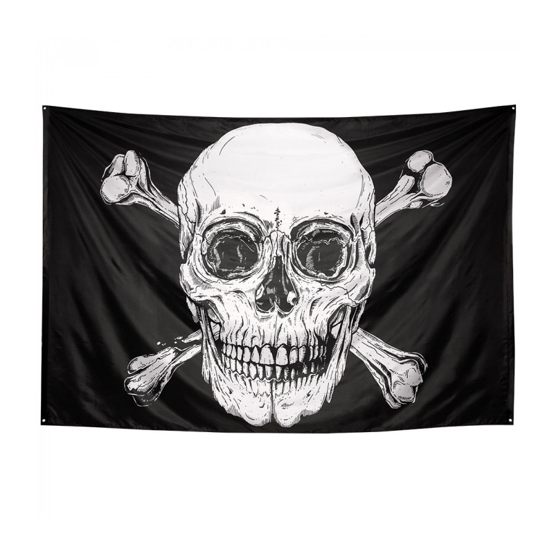 DRAPEAU PIRATE 200X300CM