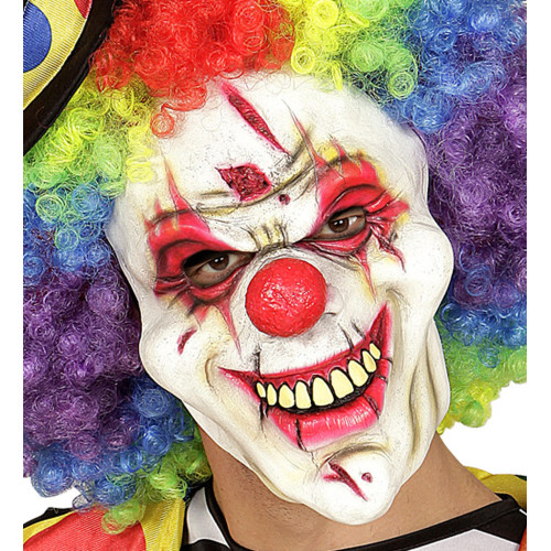 DEMI-MASQUE CLOWN TUEUR