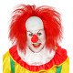 CALOTTE CLOWN AVEC CHEVEUX ROU