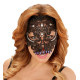 MASQUE DENTELLE NOIRE STRASS