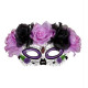 MASQUE JOUR DES MORTS VIOLET