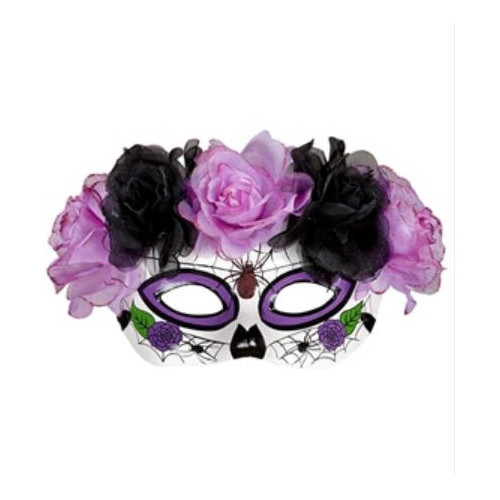 MASQUE JOUR DES MORTS VIOLET