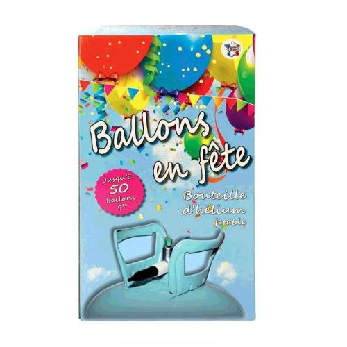 BOUTEILLE HELIUM JETABLE 30 BALLONS - Ouest Fetes