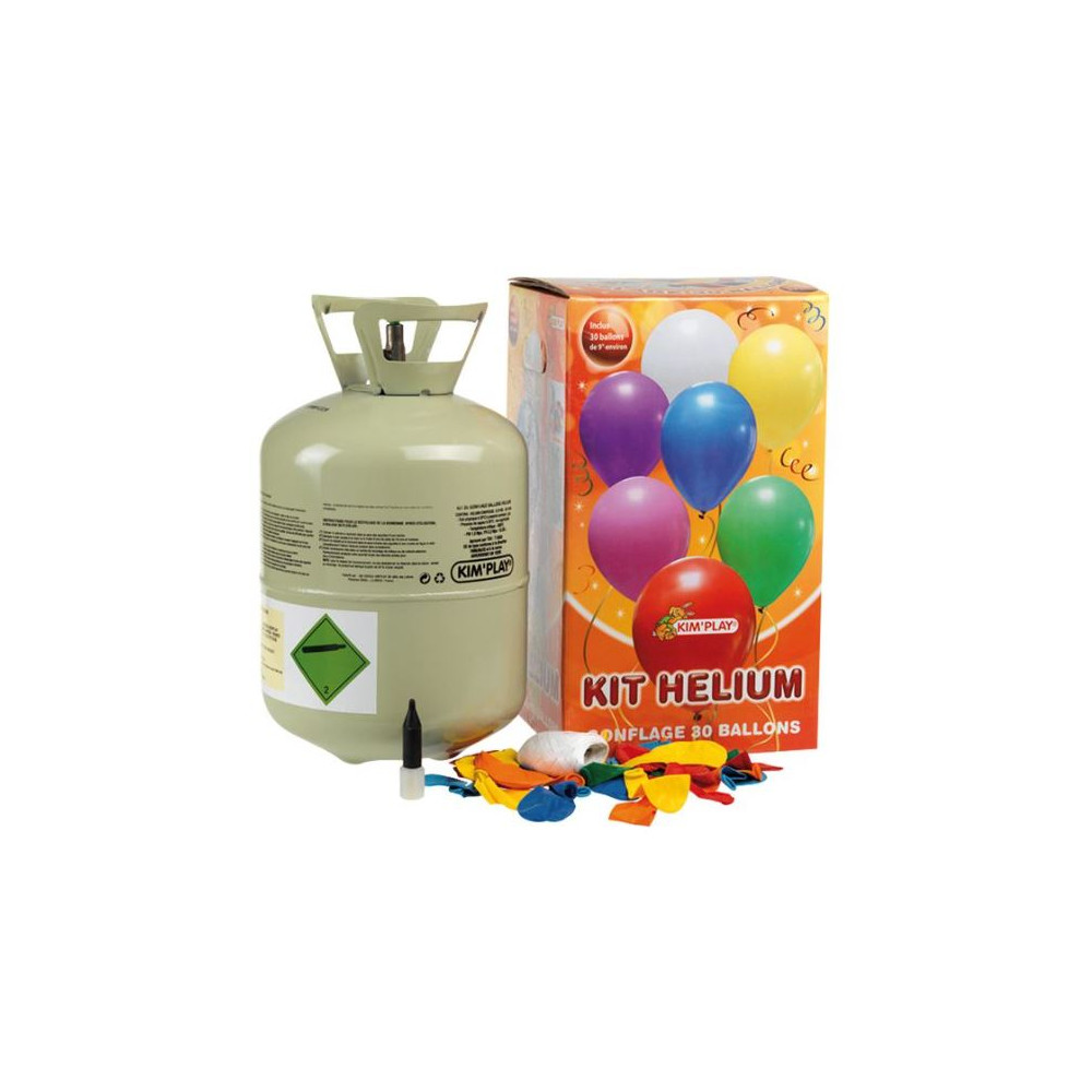 BOUTEILLE HELIUM JETABLE 30 BALLONS - Ouest Fetes