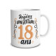 MUG ANNIV 18 ANS