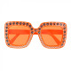 LUNETTES PARTY BLING ORANGE