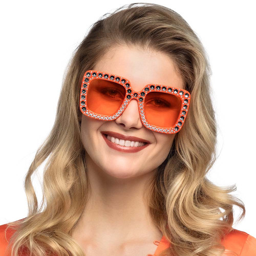 LUNETTES PARTY BLING ORANGE