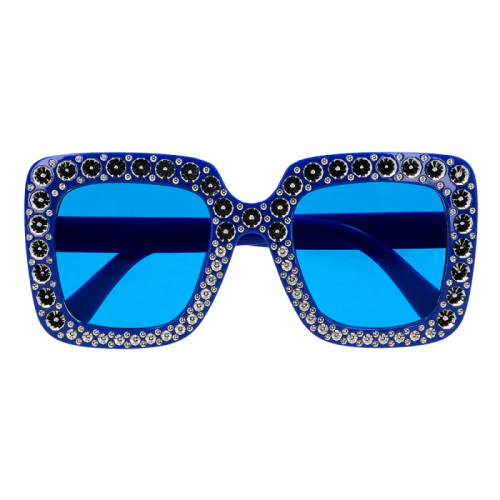 LUNETTES PARTY BLING BLEU