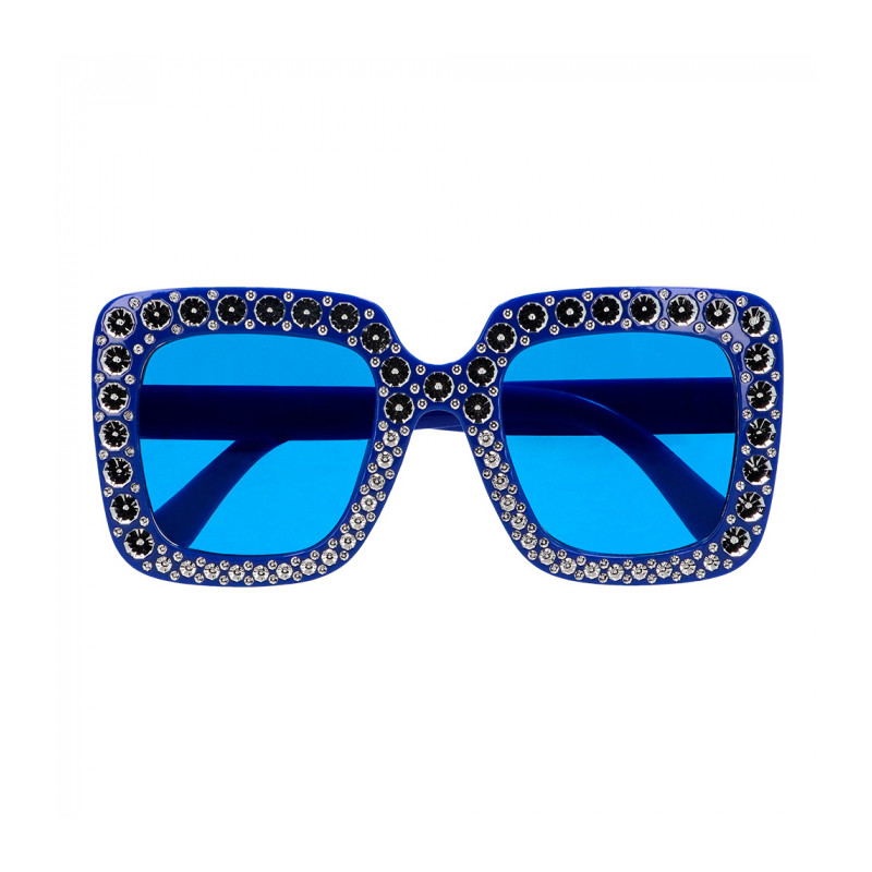 LUNETTES PARTY BLING BLEU