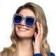 LUNETTES PARTY BLING BLEU