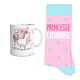 COFFRET MUG CHAUSSETTE LICORNE