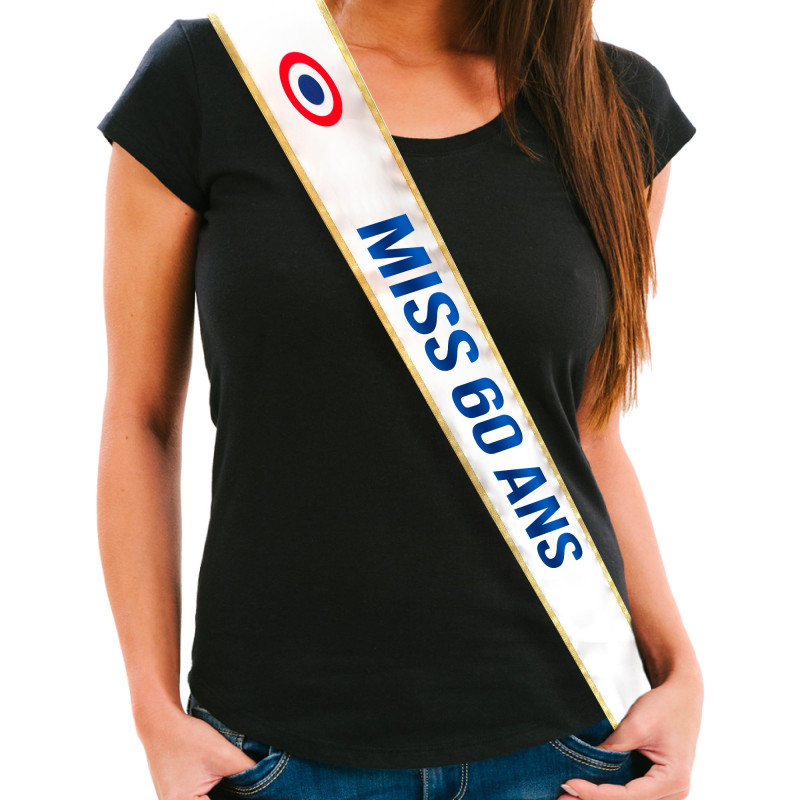 ECHARPE MISS 60 ANS