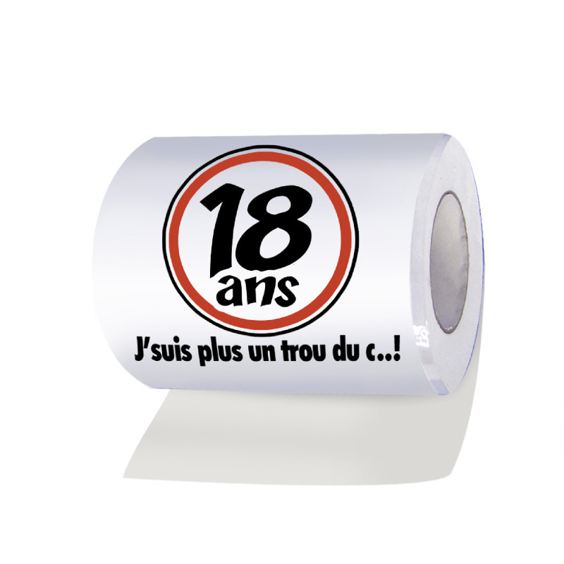 ROULEAU PAPIER WC 18 ANS