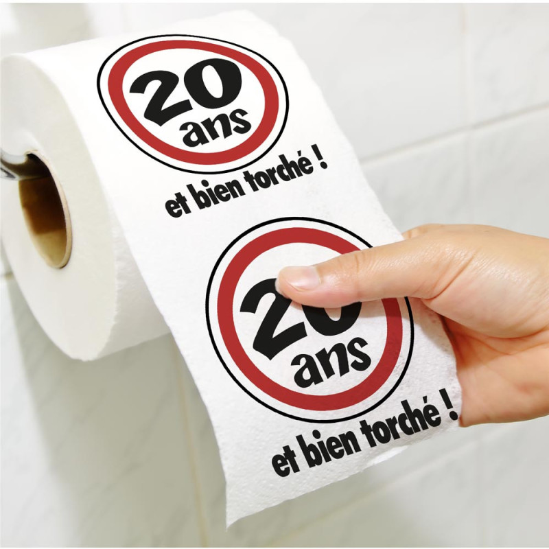 ROULEAU PAPIER WC 20 ANS