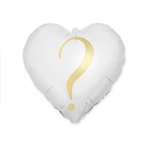 BALLON METAL COEUR GENDER REVE