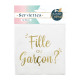 10 SERVIETTES GENDER REVEAL