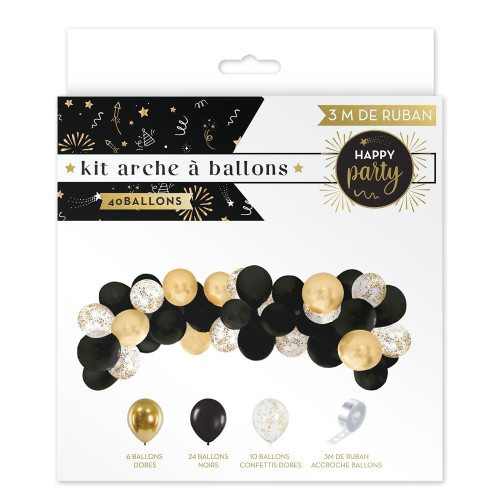 KIT ARCHE A BALLONS HAPPY PARTY