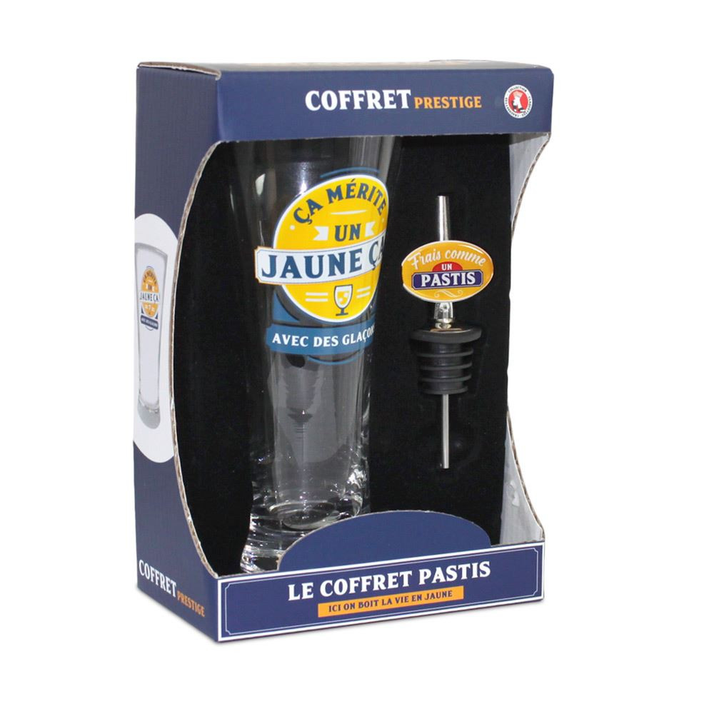 COFFRET PASTIS CA MERITE UN JAUNE - Ouest Fetes