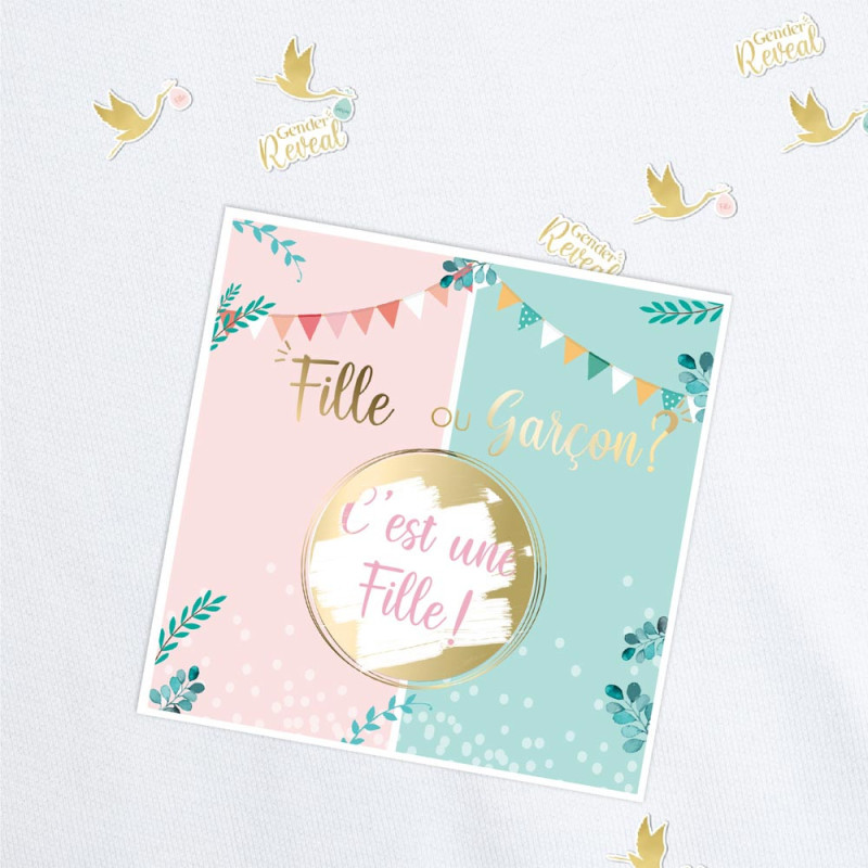 6 CARTES GENDER FILLE