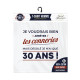 T-SHIRT "30 ANS ARRETER CONNERIES" XL