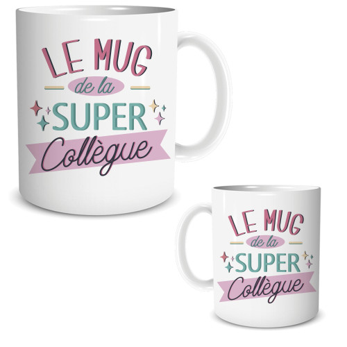 MUG DE LA SUPER COLLEGUE