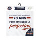 T-SHIRT "20 ANS PERFECTION" XL