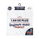 T-SHIRT HOMME "1 AN DE PLUS.." M