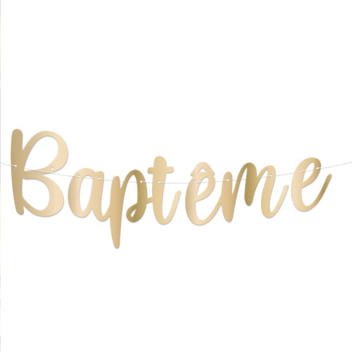 GUIRLANDE LETTRES BAPTEME