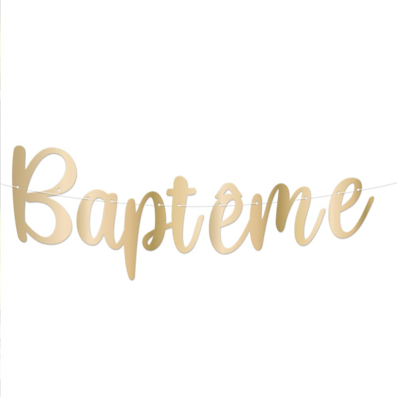 GUIRLANDE LETTRES BAPTEME