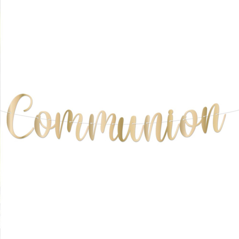 GUIRLANDE LETTRES COMMUNION