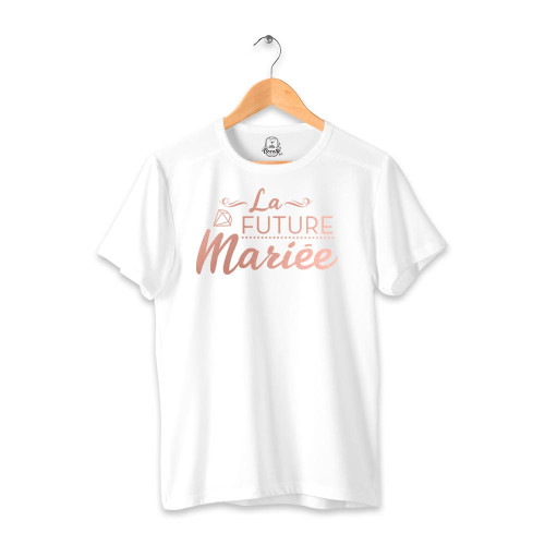 T SHIRT "FUTURE MARIEE" TAILLE M