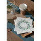 20 SERVIETTES BUCOLIQUE VERT