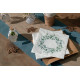 20 SERVIETTES BUCOLIQUE VERT