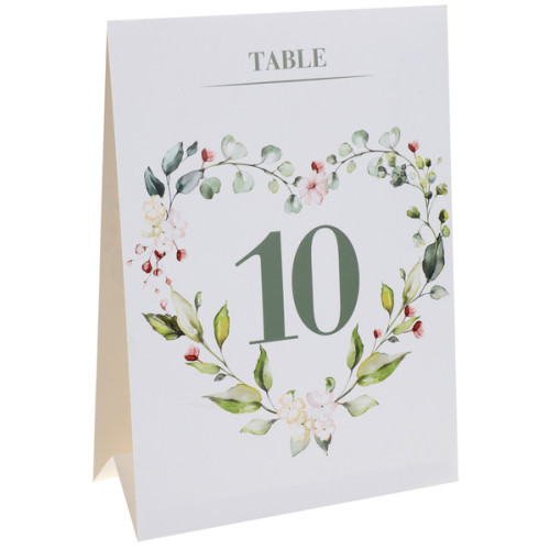 MARQUE TABLE 1 - 10 VERT