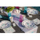 10 ASSIETTES SIRENE IRISE