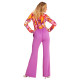 PANTALON GROOVY 70'S VIOLET S/M