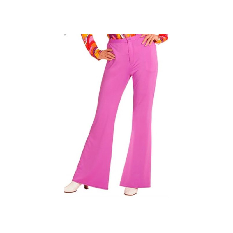 PANTALON GROOVY 70'S VIOLET S/M