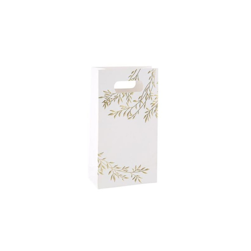 6 SACHETS JOLIS BRINS BLANC ET OR