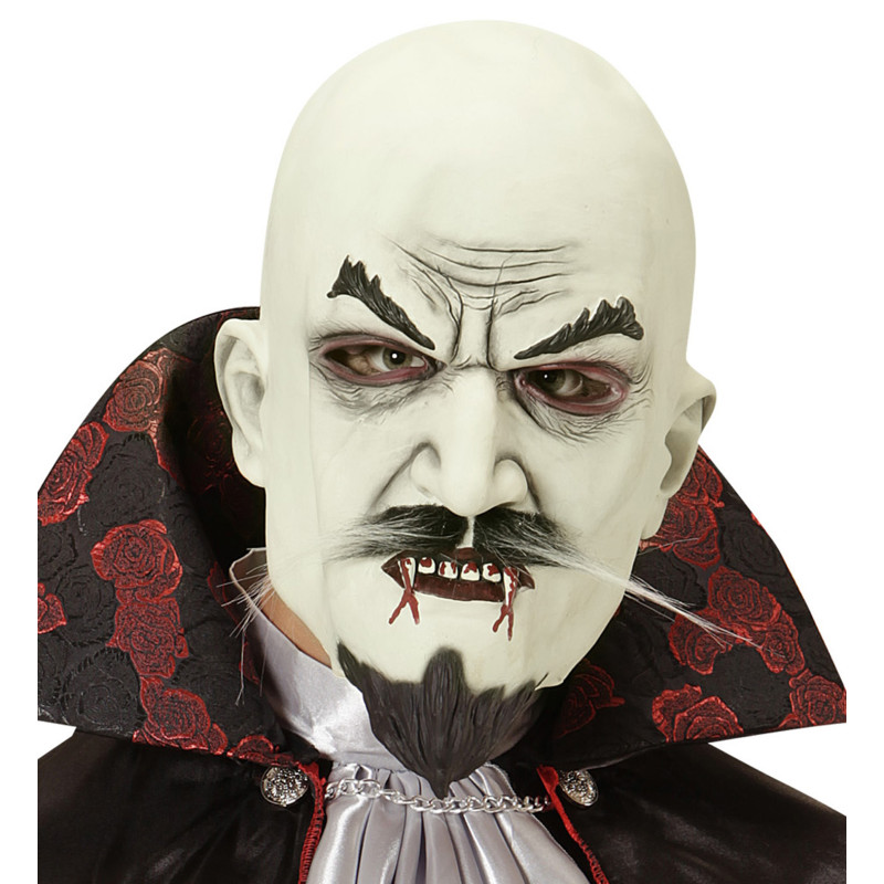 MASQUE DE VAMPIRE AVEC MOUSTACHE